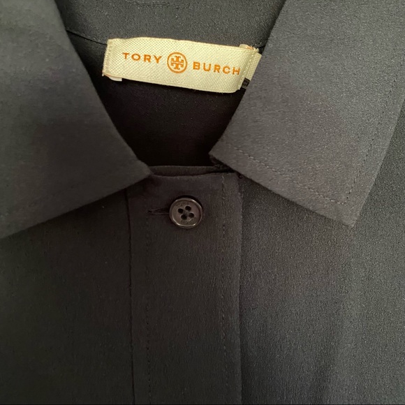 Tory Burch size 2 long sleeve blouse - Picture 3 of 6